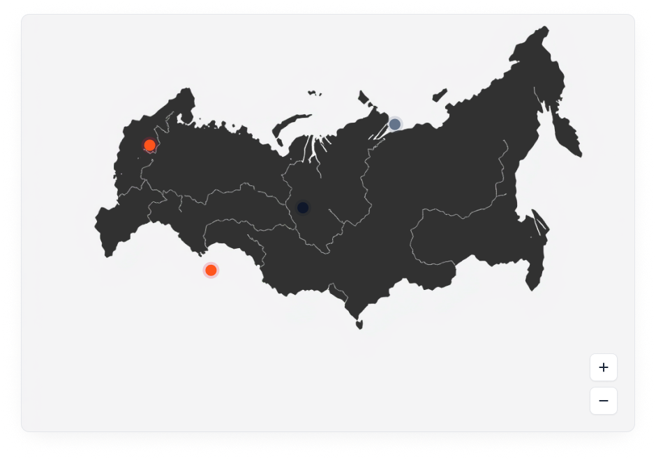 Карта объектов